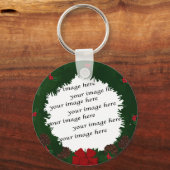 Porte-clés Ajouter votre photo (Recto)