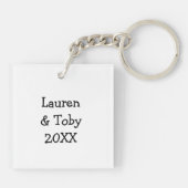 Porte-clés Ajouter votre photo préférée à cette photo personn (Dos)