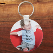 Porte-clés Ajouter votre propre Porte - clé photo (Recto)