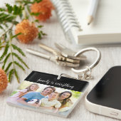 Porte-clés Ajoutez vos porte - clés de photo de famille (Devant Droit)