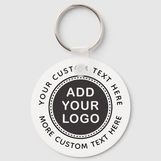 Porte-clés Ajoutez votre propre logo et votre propre modèle d (Recto)
