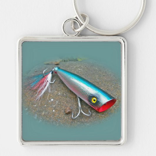 Porte-clés AJS Saltwater Lure Popper Blue Dragon Objets (Devant)