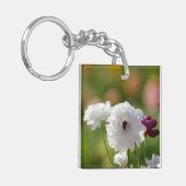 Porte-clés Ajustez les gisements de fleur (doubles faces) de (Devant gauche)