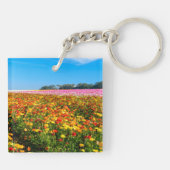 Porte-clés Ajustez les gisements de fleur (doubles faces) de (Dos)