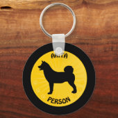 Porte-clés Akita Crossing (Recto)