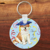 Porte-clés Akita Graduate (Recto)