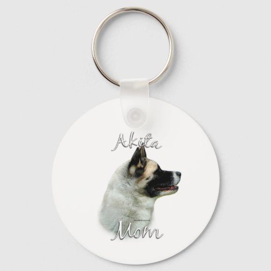 Porte-clés Akita Mom 2 (Recto)