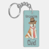 Porte-clés Akita Papa (Devant gauche)
