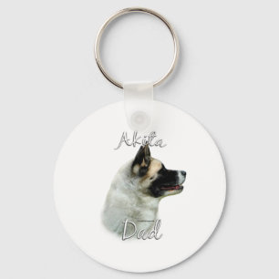 Porte-clés Akita Papa 2