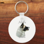 Porte-clés Akita Papa 2 (Recto)