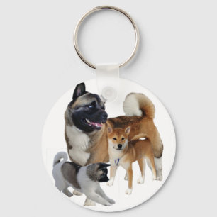 Porte-clés Akita Play