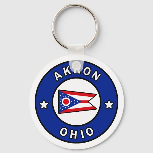 Porte-clés Akron Ohio (Recto)