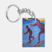 Porte-clés Akseli Gallen-Kallela - Skiers (Devant gauche)