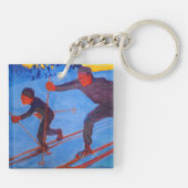 Porte-clés Akseli Gallen-Kallela - Skiers (Dos)