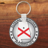 Porte-clés Alabama Birmingham LDS Mission Cadeaux (Recto)