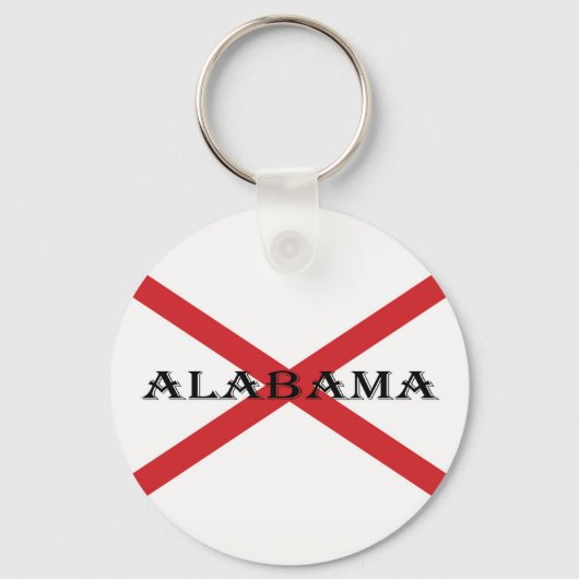 Porte-clés Alabama et drapeau kccn (Recto)