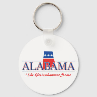 Porte-clés Alabama Rouge Blanc & Bleu Porte - clé