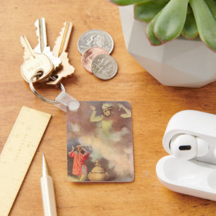 Porte-clés Aladdin et le Génie de la Lampe vintage, Godwin
