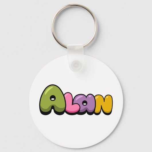 Porte-clés Alan (Recto)