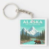 Porte-clés Alaska vintage (Devant)