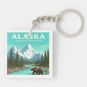 Porte-clés Alaska vintage (Dos)