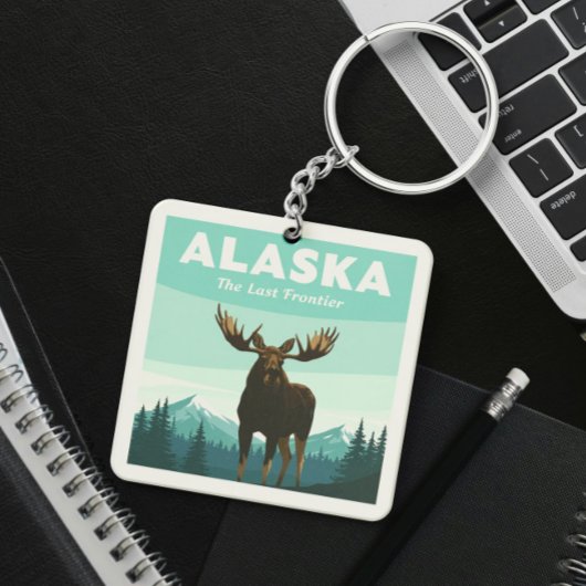 Porte-clés Alaska vintage