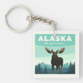 Porte-clés Alaska vintage (Devant)
