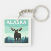 Porte-clés Alaska vintage (Dos)