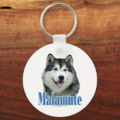Porte-clés Alaskan Porte - clé du nom du malamute (Recto)