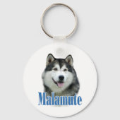 Porte-clés Alaskan Porte - clé du nom du malamute (Verso)