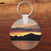 Porte-clés Alaskan Sunset I Belle photographie Alaska (Recto)