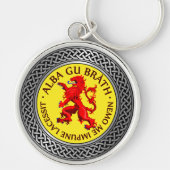 Porte-clés Alba Gu Brath Lion Rampant noeud (Devant)