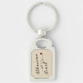 Porte-clés Albanais À Heart Keyring, Albanie (Devant)