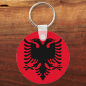 Porte-clés Albanian Coat of arms (Recto)