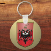 Porte-clés Albanian Coat of arms (Recto)