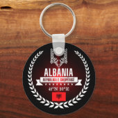 Porte-clés Albanie (Recto)