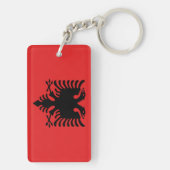 Porte-clés Albanie (Dos)