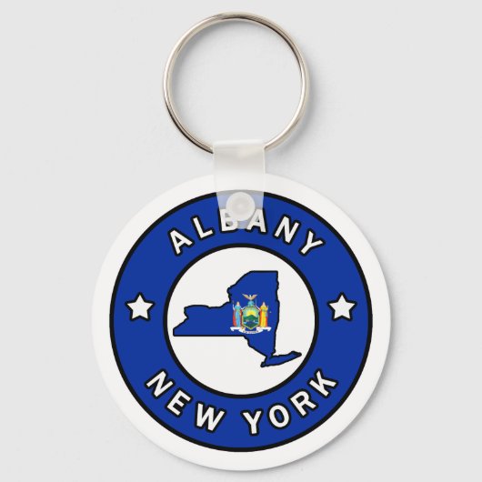 Porte-clés Albany New York (Recto)