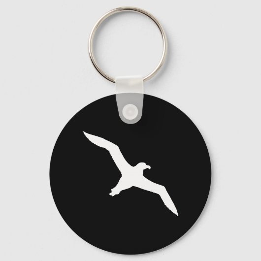 Porte-clés Albatros blanc (Recto)