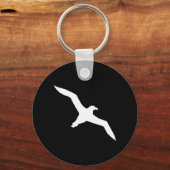 Porte-clés Albatros blanc (Recto)