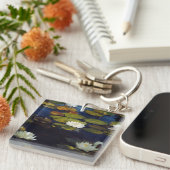 Porte-clés Albert Edelfeue - Lys d'eau, étude (Devant Droit)