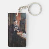 Porte-clés Albert Edelfeue - Portrait de Louis Pasteur (Dos)