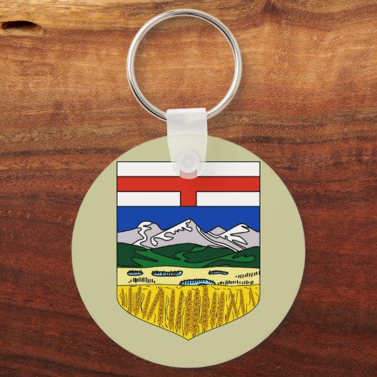 Porte-clés Alberta, Canada (Recto)