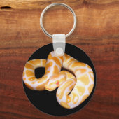 Porte-clés Albino Ball Python (Recto)