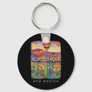 Porte-clés Albuquerque Nouveau-Mexique Nm Oasis du désert Sd3