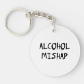 Porte-clés Alcool Mishap (Devant)