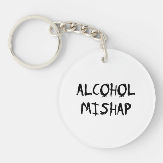 Porte-clés Alcool Mishap (Devant)