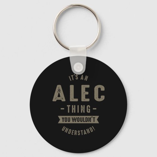 Porte-clés Alec Thing (Recto)