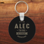Porte-clés Alec Thing (Recto)
