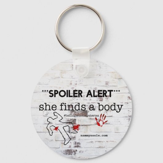 Porte-clés Alerte de spoiler - Porte - clé Nammynools (Recto)